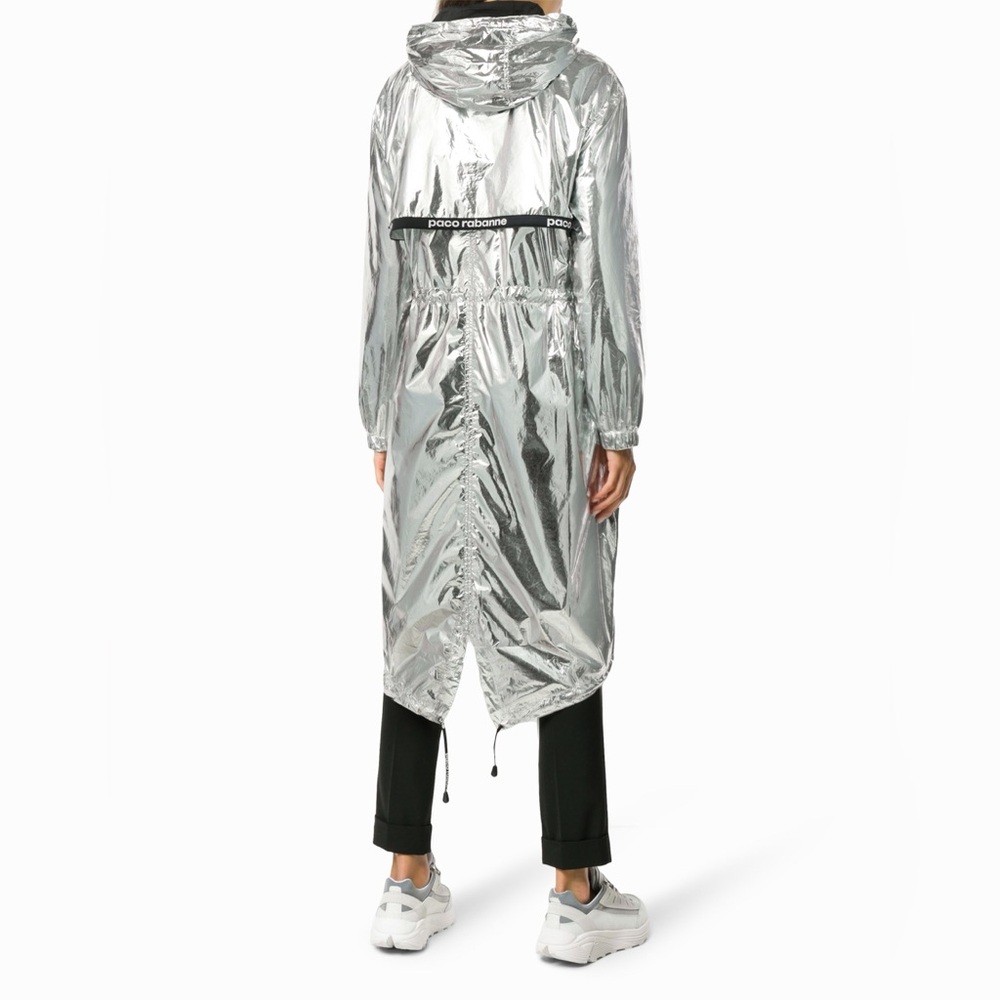 Paco Rabanne Drawsting Raincoat Jacket - Picture 8 of 10